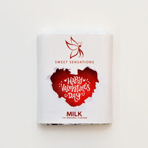 Mini Customised Valentines Chocolate Bar
